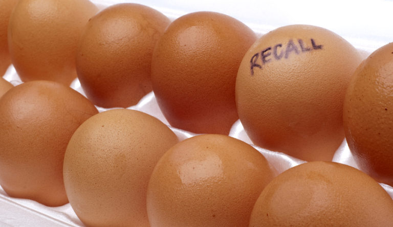 Call On Your ERP To Prevent And Manage Recalls Food Industry Executive   Bigstock Egg Recall 8610340 768x444 