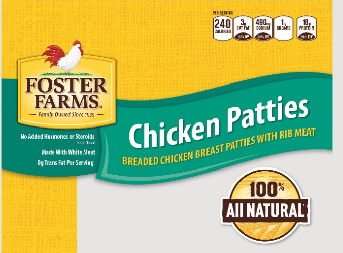 Foster Farms Chicken Patties