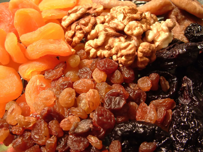 Dried Fruits And Walnuts