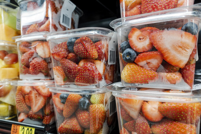 Packaged fresh fruits
