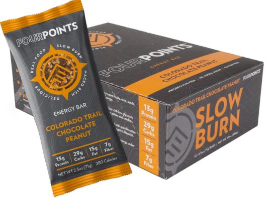 Fourpoints slow-burn energy bars