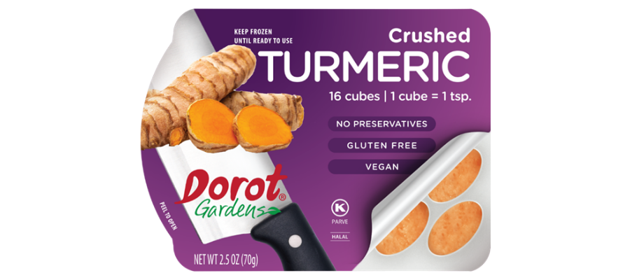 Dorot Gardens - Crushed Turmeric - Graphical Image