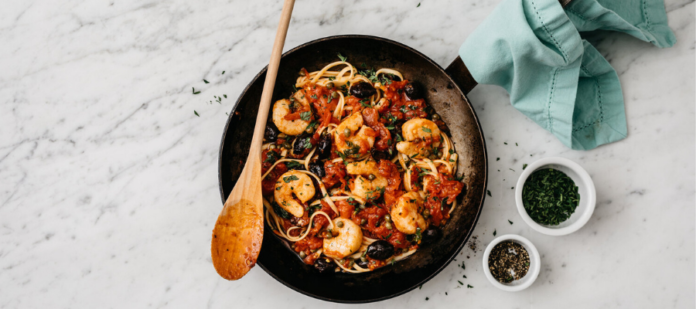 New Wave Foods Pasta Shrimp Recipe 1