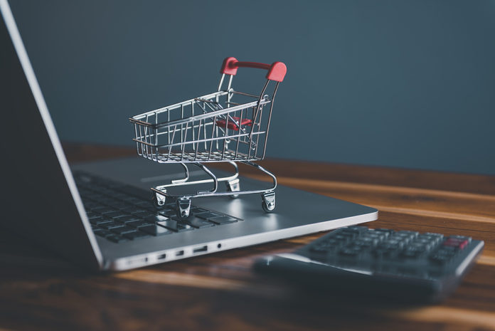 Market E-commerce, Online Shopping Payment Concept, Business Mar
