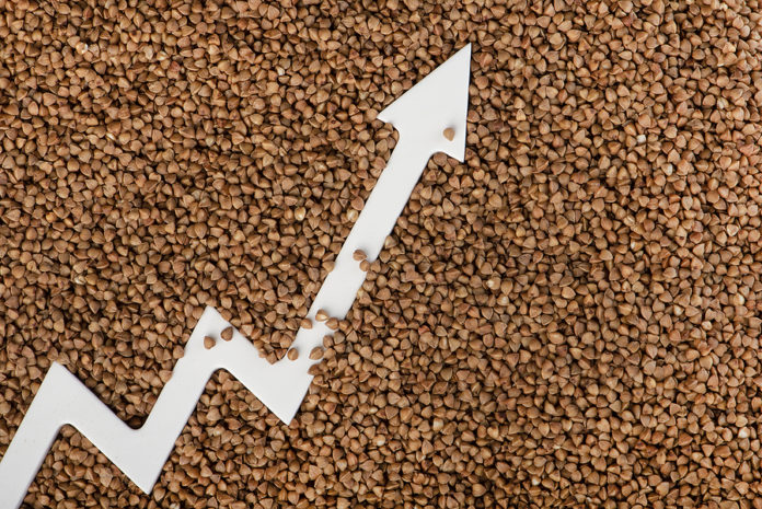 Prices For Buckwheat, Rising Prices For Crops. Global Food Crisi