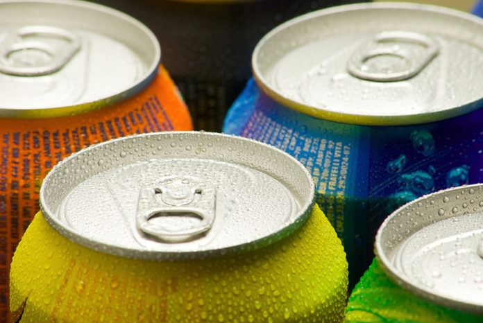 Cans Of Soft Drink