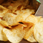 “The Year of Crunch”: Frito-Lay Snack Index Potato Chips In Open Bag, Delicious Bbq Seasoning Spicy For Crip