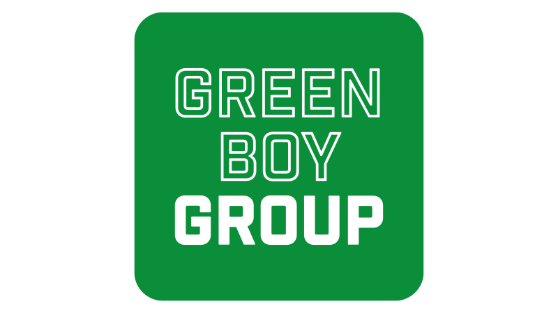 Green boy logo