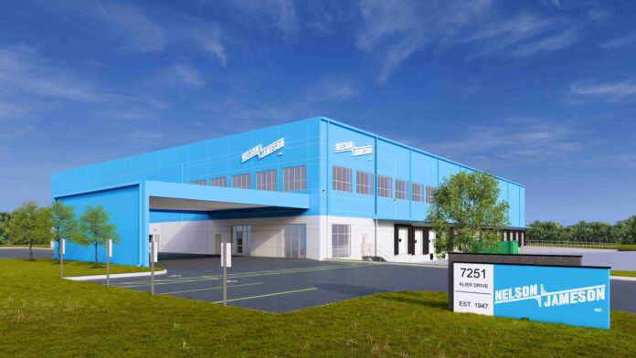 Photo Caption (Courtesy of Nelson-Jameson): Food processing distributor Nelson-Jameson unveils plans for its latest distribution center in Fairview, PA, set to be fully operational by Summer 2025.