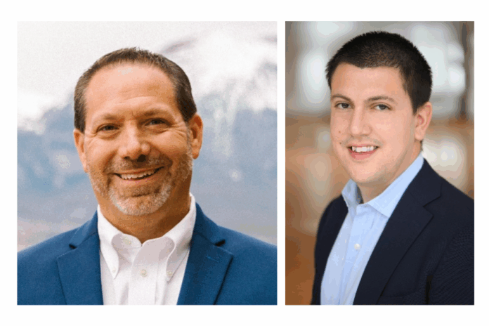 From left to right Jon Kalina and Salvatore Russo-Tiesi