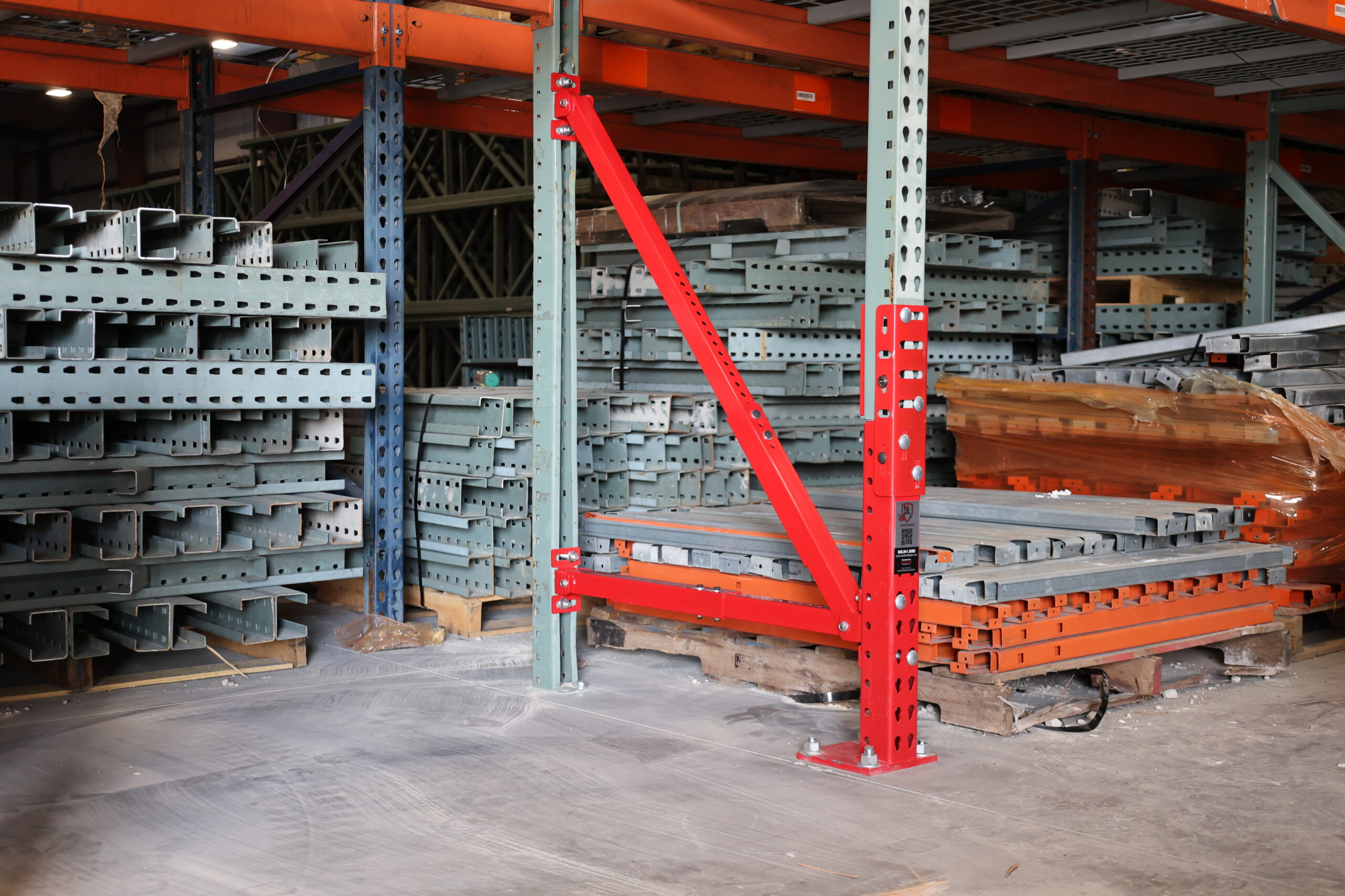 SpaceGuard Centurion™ Pallet Rack Repair Kits Deliver Proven Protection and Longevity for Food and Beverage Facilities
