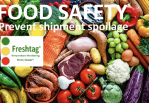 Vitsab® Unveils Freshtag® Time-Temperature Monitoring Device to Ensure Food Quality and Safety During Transit