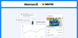 Waites and MaintainX Partner to Connect Predictive Insights to Maintenance Execution