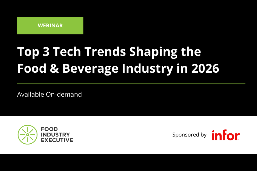 [On-Demand Webinar] Top 3 Tech Trends Shaping the Food & Beverage Industry in 2026