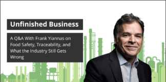 Unfinished Business: A Q&A With Frank Yiannas on Food Safety, Traceability, and What the Industry Still Gets Wrong
