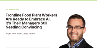 Frontline Food Plant Workers Are Ready to Embrace AI, It’s Their Managers Still Needing Convincing: A Q&A With Infor’s Jared Helenic